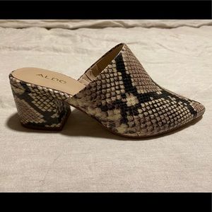 Aldo snake mules